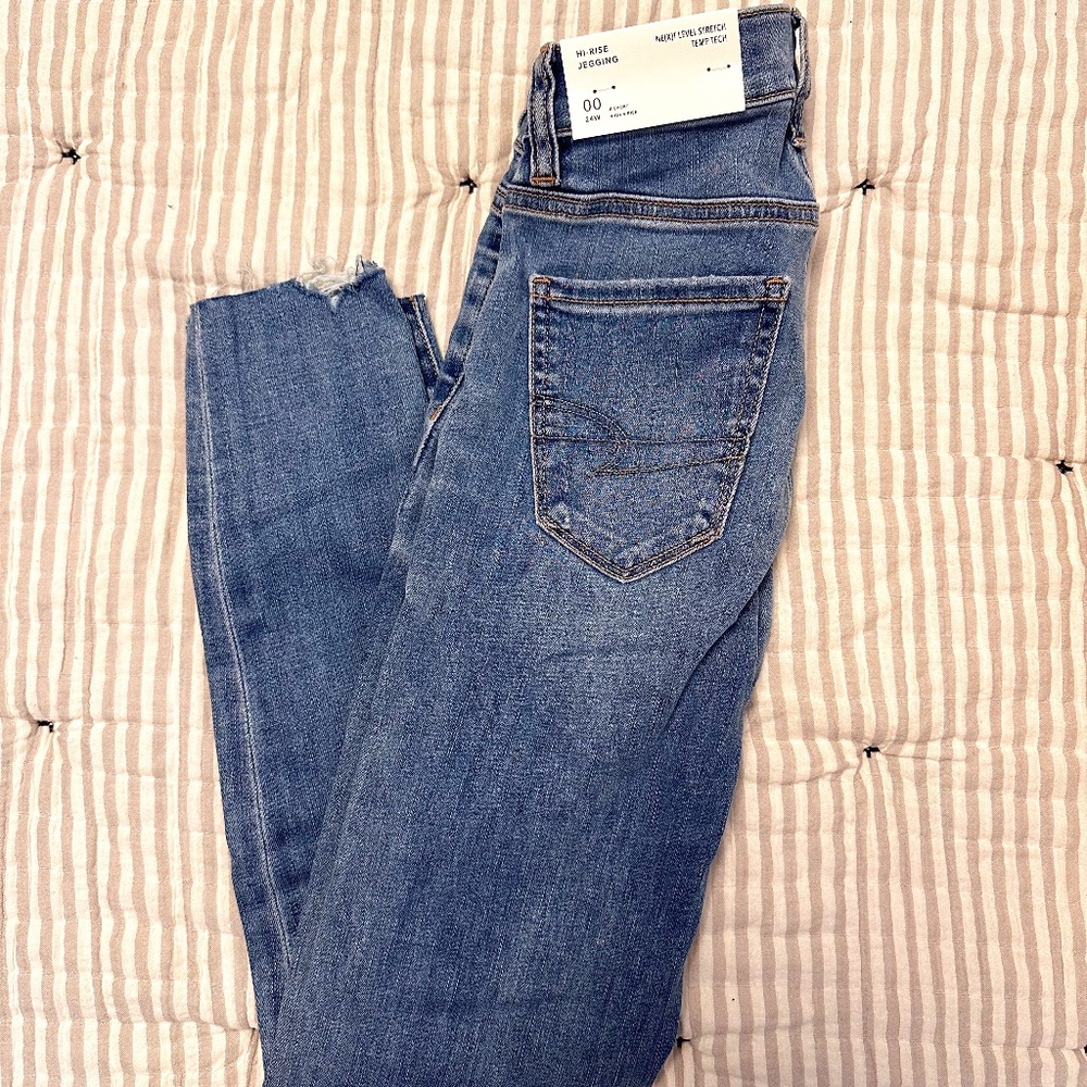 American Eagle Ne(x)t Level Stretch Temp Tech Hi-Rise Jeggings